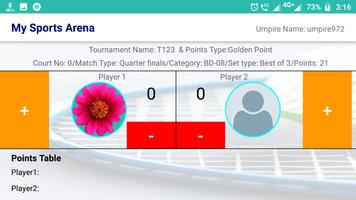 My Sports Arena Umpire اسکرین شاٹ 3