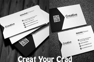 Business Card Maker Affiche