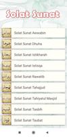برنامه‌نما Panduan Solat Sunat عکس از صفحه