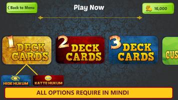 2 Schermata Mindi - Desi Card Game