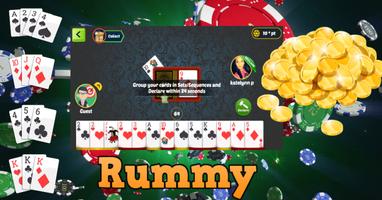 Rummy Desi card game Affiche