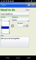 برنامه‌نما SailformsPlus Forms Database عکس از صفحه