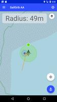 برنامه‌نما Anchor Alarm  - SailGrib AA عکس از صفحه