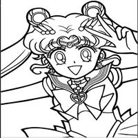 Sailor Moon : Coloring screenshot 1