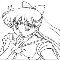 Sailor Moon : Coloring screenshot 2