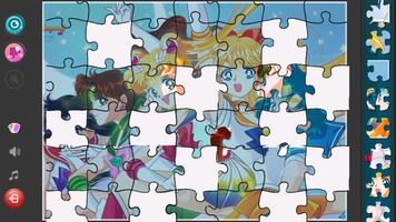 Sailor Moon Game Jigsaw Puzzle スクリーンショット 3