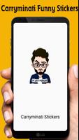 Carryminati Funny Stickers Affiche