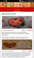 Heart Broken Status | Broken Heart Images, Quotes screenshot 1