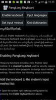 PangLong Keyboard Affiche