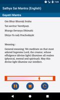 Sathya Sai Mantra (English) screenshot 2