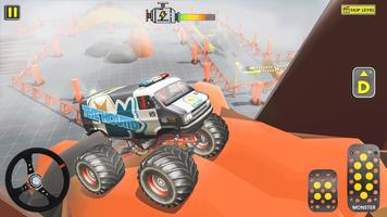 Monster Truck-Jeep Parking Gam Screenshot 1