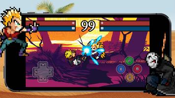 Saiyan VS Ninja Arena تصوير الشاشة 1