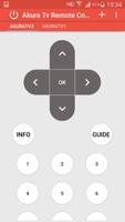 Akura Tv Remote Control Ekran Görüntüsü 1