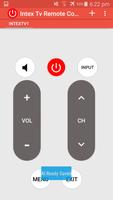 Intex Tv Remote Control screenshot 1