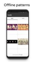 Photo Designer - Write your name with shapes ภาพหน้าจอ 1