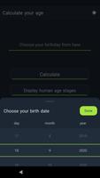Age Calculator تصوير الشاشة 2