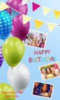 Happy Birthday Video Maker and Song - bday videos capture d'écran 2