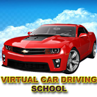 Virtual Car driving icône