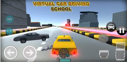 Virtual Car driving capture d'écran 3