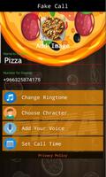 Fake Call With Pizza Prank اسکرین شاٹ 3