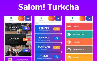 Salom! Learn turkish language Affiche
