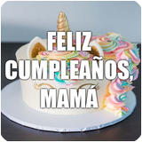 Mamá es única Gran Cumpleaños simgesi