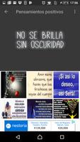 Poster Pensamientos positivos bellos