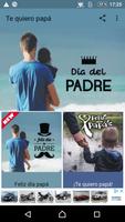 Poster ¡Te quiero papá! Día del Padre