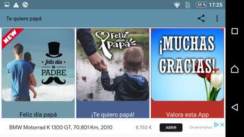 1 Schermata ¡Te quiero papá! Día del Padre