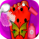 Ladybug Foot Spa - Girls Salon Game APK