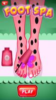 Ladybug Foot Spa - Girls Salon Game ảnh chụp màn hình 1