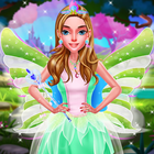 آیکون‌ Fairy Princess Makeup Dress Up Game For Girls