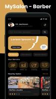 Barber Shop Beauty Salon App ポスター