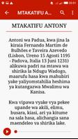 Mtakatifu Antony Wa Padua screenshot 2