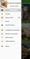 Recetas de ensaladas captura de pantalla 1