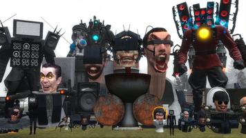 Skibidi Boss Upgrade Gmod imagem de tela 1