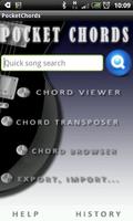 Guitar chords, tabs and songs Affiche