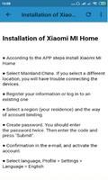 Guide For Mi Home ảnh chụp màn hình 1