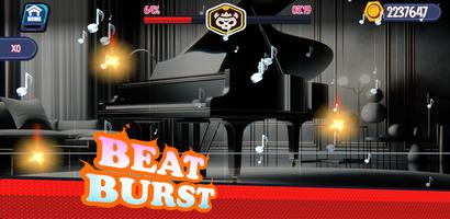 Beat Burst:Piano Sprint capture d'écran 1