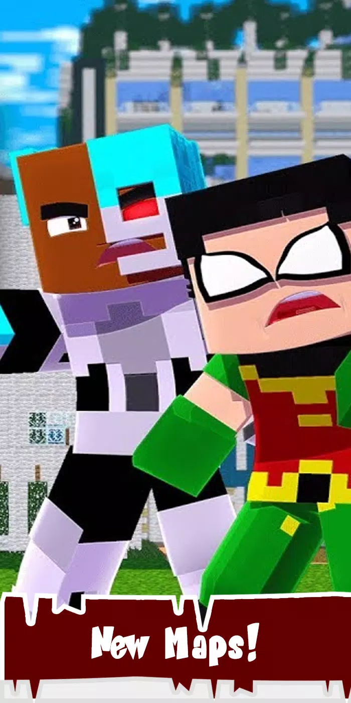 Skins Teen Titans 3D For Mcpe APK untuk Unduhan Android