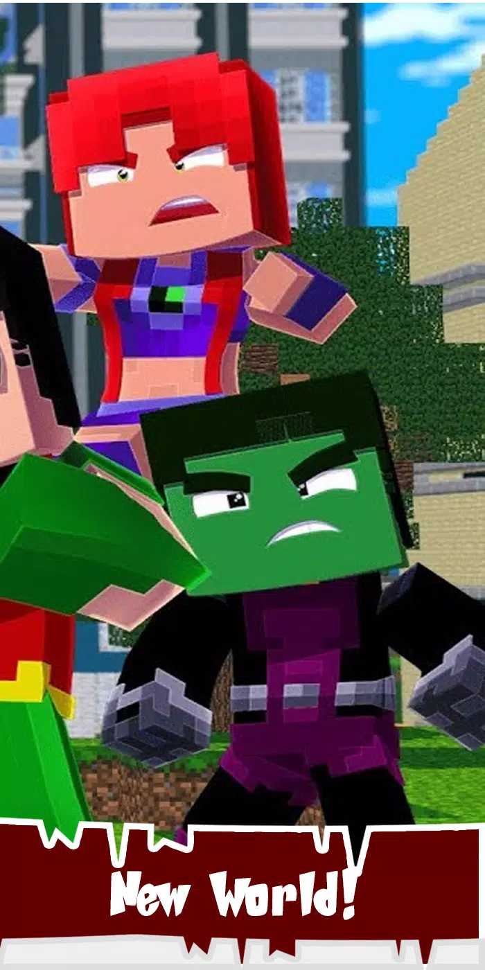 3D Skins Teen Titans For Mcpe APK + Mod for Android.