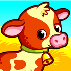 Funny Farm for toddlers kids آئیکن
