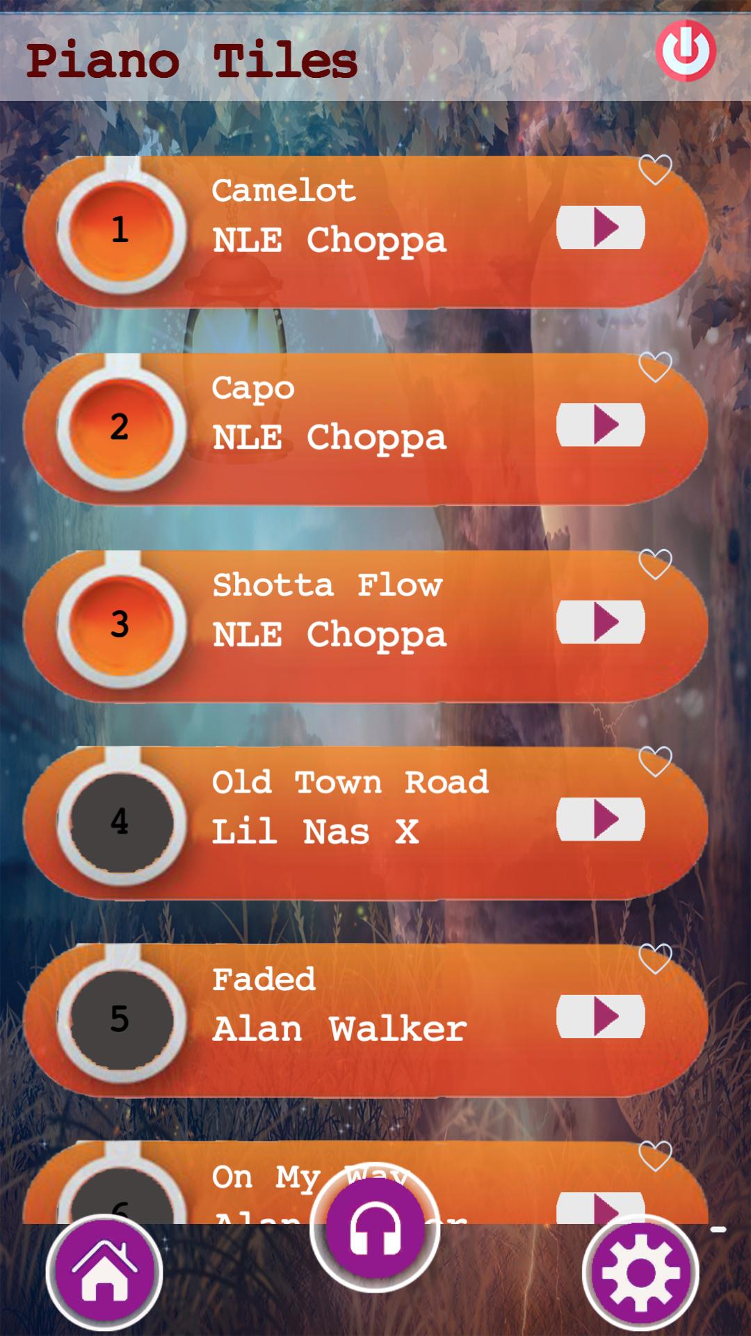 Nle Choppa Camelot Piano Tiles For Android Apk Download - camelot roblox id nle choppa
