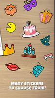 Snap Birthday Filters - Photo Effects & Stickers اسکرین شاٹ 2