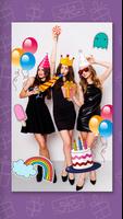 Snap Birthday lọc - Photo Effects & Stickers ảnh chụp màn hình 3