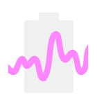 Simple Battery Graph ikona