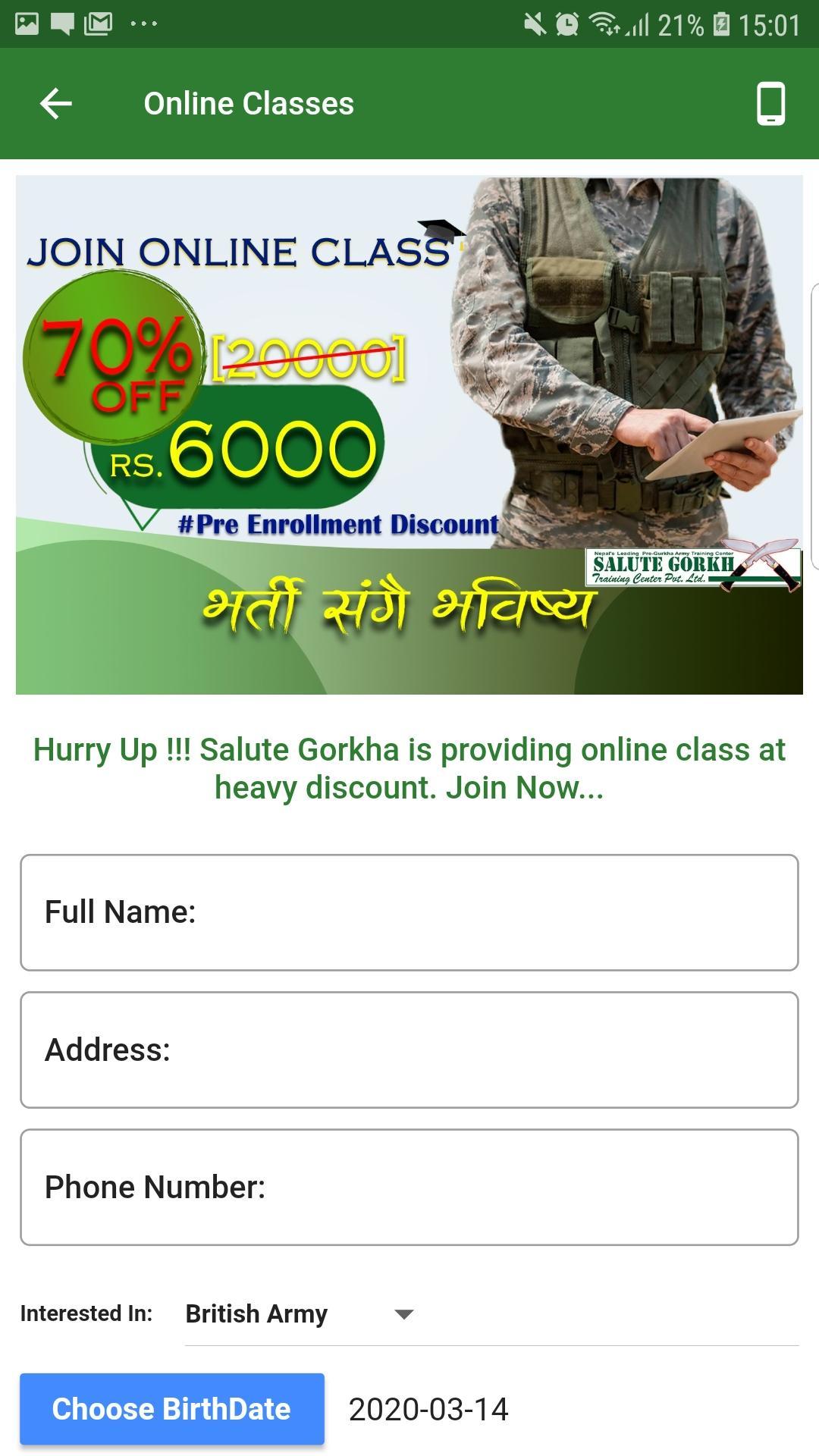Salute Gorkha For Android Apk Download - roblox salute tool