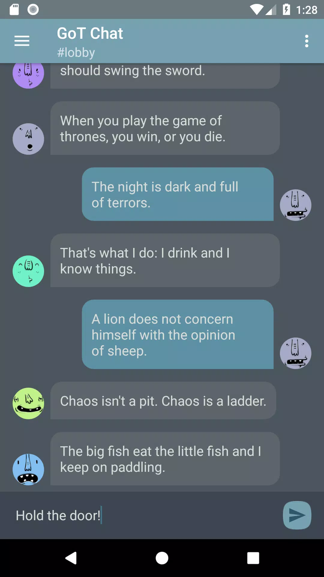 Chat For Game Of Thrones Fans Apk For Android Download