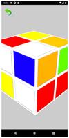 Rubiks Cube الملصق