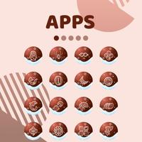 Chrimbo Chest Icons Pack ảnh chụp màn hình 1
